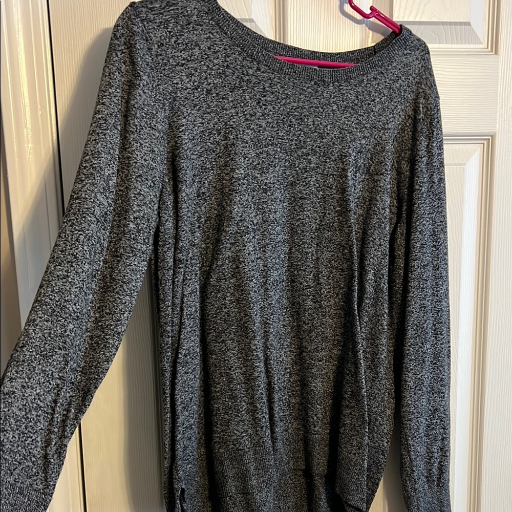 Gray Long Sleeve Sweater